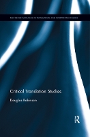 Book Cover for Critical Translation Studies by Douglas Robinson