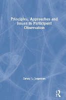 Book Cover for Principles, Approaches and Issues in Participant Observation by Danny L. Jorgensen