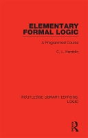 Book Cover for Elementary Formal Logic by C L Hamblin