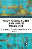 Book Cover for Korean National Identity under Japanese Colonial Rule by Michael Shin