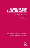 Book Cover for Work in the English Novel by Ruth Danon