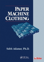 Book Cover for Paper Machine Clothing by Sabit Adanur