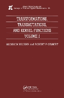 Book Cover for Transformations, Transmutations, and Kernel Functions, Volume II by H Begehr
