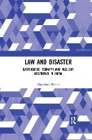 Book Cover for Law and Disaster by Shigenori Matsui