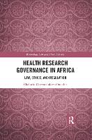 Book Cover for Health Research Governance in Africa by Cheluchi OnyemelukweOnuobia