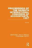 Book Cover for Proceedings of the Seventh International Congress of Accountants, 1957 by Various