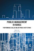 Book Cover for Public Management in Korea by Soonae Seoul National University, South Korea Park