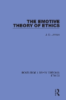 Book Cover for The Emotive Theory of Ethics by J O Urmson