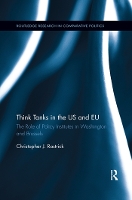 Book Cover for Think Tanks in the US and EU by Christopher Rastrick