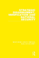 Book Cover for Strategic Disarmament, Verification and National Security by Stockholm International Peace Research Institute
