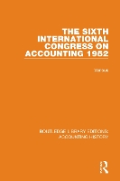 Book Cover for The Sixth International Congress on Accounting 1952 by Various