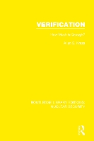 Book Cover for Verification by Allan S Krass, Stockholm International Peace Research Institute