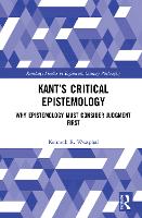 Book Cover for Kant’s Critical Epistemology by Kenneth R Westphal