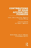 Book Cover for Contributions of Four Accounting Pioneers by James Don Edwards, Roland F Salmonson