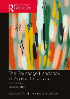 Book Cover for The Routledge Handbook of Applied Linguistics by Li Wei