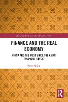 Book Cover for Finance and the Real Economy by Peter Nolan