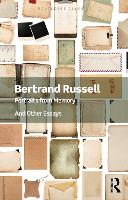 Book Cover for Portraits from Memory by Bertrand Russell