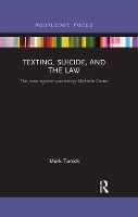 Book Cover for Texting, Suicide, and the Law by Mark Tunick