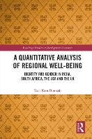 Book Cover for A Quantitative Analysis of Regional Well-Being by Vani Kant Borooah