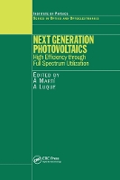 Book Cover for Next Generation Photovoltaics by A Institute of Solar Energy, University of Madrid, Spain Martí