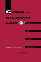 Book Cover for Guide to Highway Law for Architects, Engineers, Surveyors and Contractors by R A O'Hara, R.A. O'Hara