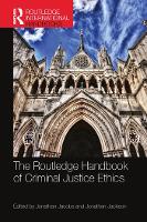 Book Cover for The Routledge Handbook of Criminal Justice Ethics by Jonathan Jacobs