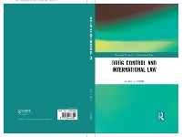 Book Cover for Drug Control and International Law by Daniel Wisehart