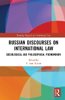 Book Cover for Russian Discourses on International Law by P. Sean Morris