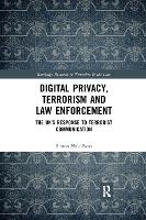 Book Cover for Digital Privacy, Terrorism and Law Enforcement by Simon HaleRoss