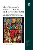 Book Cover for John of Rupescissa´s VADE MECUM IN TRIBULACIONE (1356) by Matthias Kaup