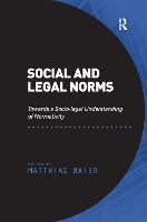 Book Cover for Social and Legal Norms by Matthias Baier