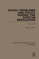 Book Cover for Social Problems and Policy During the Puritan Revolution by Margaret James