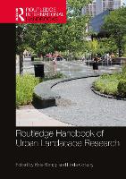 Book Cover for Routledge Handbook of Urban Landscape Research by Kate Bishop