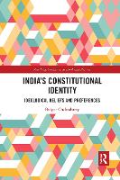 Book Cover for India's Constitutional Identity by Bidyut Chakrabarty