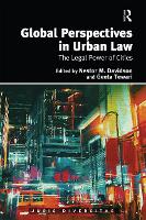 Book Cover for Global Perspectives in Urban Law by Nestor M. Davidson