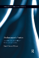 Book Cover for Shakespeare's Poetics by Sarah Dewar-Watson