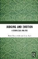 Book Cover for Judging and Emotion by Sharyn Roach Anleu, Kathy Mack