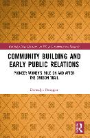 Book Cover for Community Building and Early Public Relations by Donnalyn Pompper