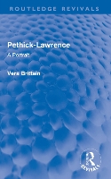 Book Cover for Pethick-Lawrence by Vera Brittain