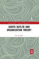 Book Cover for Judith Butler and Organization Theory by Melissa Tyler