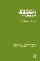 Book Cover for The Rural Transport Problem by David St John Thomas