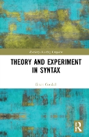 Book Cover for Theory and Experiment in Syntax by Grant Goodall