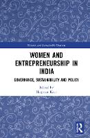 Book Cover for Women and Entrepreneurship in India by Harpreet Kaur