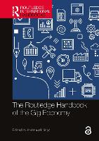 Book Cover for The Routledge Handbook of the Gig Economy by Immanuel Ness