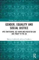 Book Cover for Gender, Equality and Social Justice by Sharron FitzGerald, Jane Universite de Paris 8, France Freedman