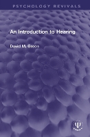 Book Cover for An Introduction to Hearing by David M Green