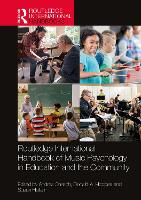 Book Cover for Routledge International Handbook of Music Psychology in Education and the Community by Andrea Creech