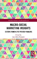 Book Cover for Macro-Social Marketing Insights by Ann-Marie Kennedy