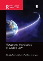 Book Cover for Routledge Handbook of Space Law by Ram Jakhu