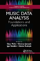 Book Cover for Music Data Analysis by Claus Weihs
